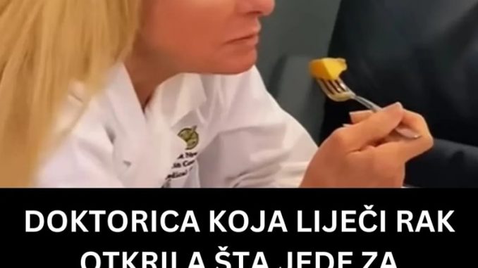 DOKTORICA KOJA LIJEČI RAK OTKRILA ŠTA JEDE ZA DORUČAK, RUČAK I VEČERU:  Sve je iznenadilo šta prvo spremi ujutru