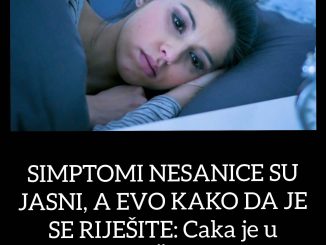 SIMPTOMI NESANICE SU JASNI, A EVO KAKO DA JE SE RIJEŠITE:  Caka je u JEDNOJ TAČKI na vašem tijelu