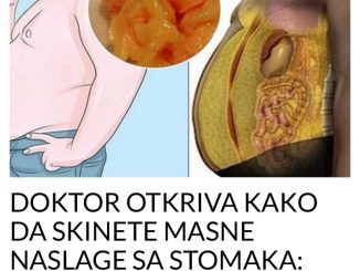 DOKTOR OTKRIVA KAKO DA SKINETE MASNE NASLAGE SA STOMAKA:  Jedite ovu namirnicu i recite “zbogom” višku kilograma