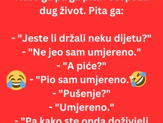 Došao novinar na Kavkaz jer je čuo da tamo ima najdugovječniji čovjek.