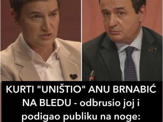 KURTI “UNIŠTIO” ANU BRNABIĆ NA BLEDU – odbrusio joj i podigao publiku na noge: