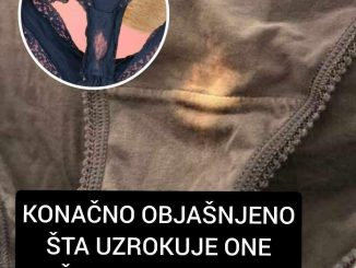 Žene verovatno često primećuju izledele mrlje na donjem vešu i često se pitaju