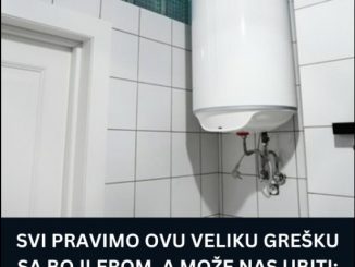 Poznato je da bojler može, u slučaju eksplozije