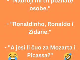 Učitelj pita Ivicu: