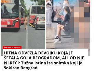 Priča o devojci koja je bezdušno snimljena kako gola šeta Bogoslovijom