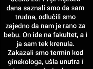 “Imam 18 godina, a moj dečko 20.