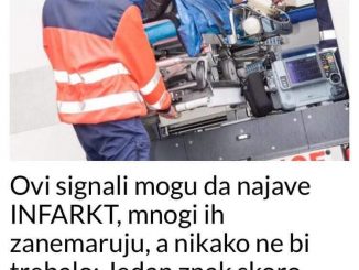 Za samo nekoliko dana stiglo je više vijesti o srčanom udaru