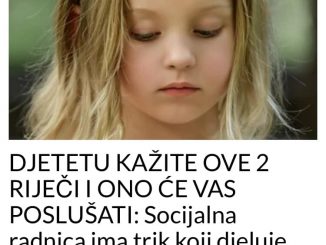 Socijalna radnica ima jednostavan trik da vas djeca poslušaju